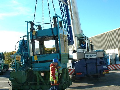 heavy machinery relocation Bournemouth Dorset