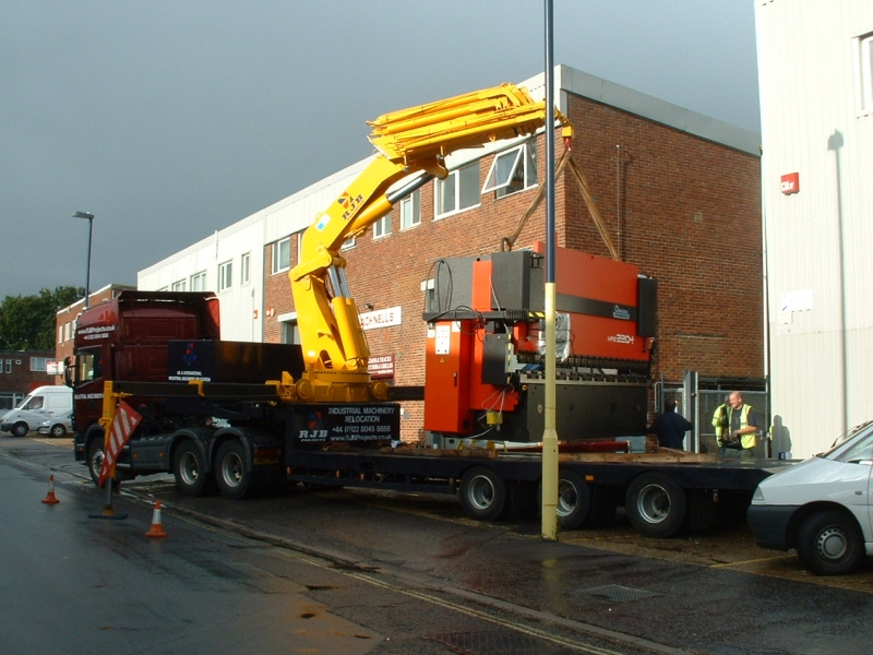 heavy machinery relocation Bournemouth Dorset