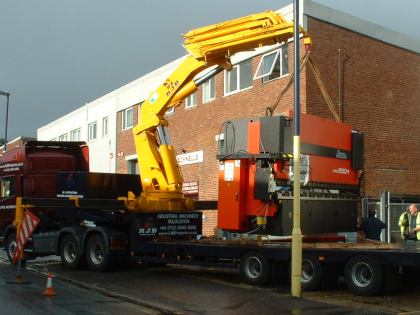 heavy machinery relocation Bournemouth Dorset