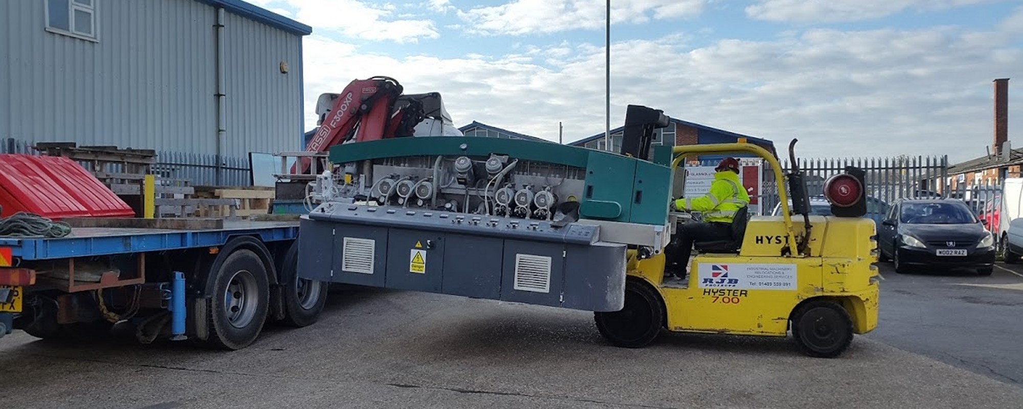 heavy machinery relocation Bournemouth Dorset