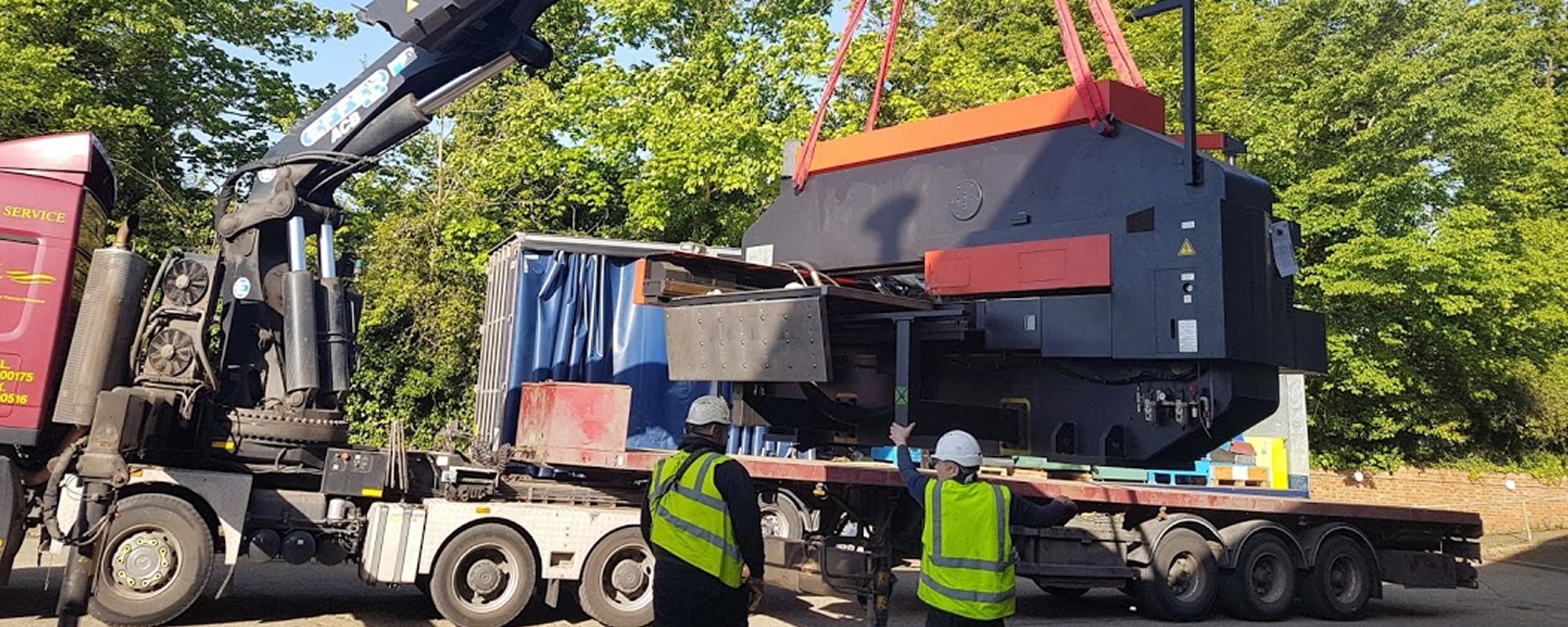 heavy machinery relocation Bournemouth Dorset